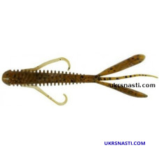 Силикон съедобный Keitech Hog Impact 3,5 (упаковка 10 шт) 101 Green Pumpkin PP